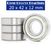 6004ZZ Bearing 20*42*12 mm ( 4 PCS ) For Electric Power Tools Deep Groove 6004 Z ZZ Ball Bearings 6004Z 2024 - buy cheap