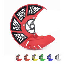 Motorcycle Front Brake Disc Rotor Guard Cover Protector Protection For HONDA CRF250L CRF250M CRF250 L M 2012 2013 2014 2015 2016 2024 - buy cheap