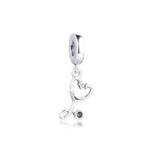 Fit Pandora Bracelet Femme 925 Sterling Silver Stethoscope Heart Dangle Charms Beads for Jewelry Making Berloques 2024 - buy cheap