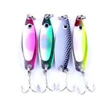 Trout Spoon Fishing Lure Set Shine Metal Baits Fishing 1pc 5cm/6.5g Fishing Sequin Lure Hard Kit Baits V6A7 2024 - buy cheap
