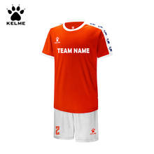 Kelme camiseta infantil de futebol, camiseta personalizada para futebol, uniforme de time de treinamento com mangas curtas, calção de alta qualidade 3883033 2024 - compre barato