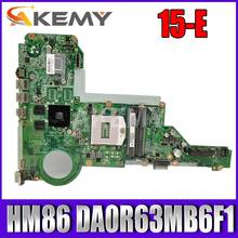 Для материнской платы HP Pavilion 14-E 15-E065TX 15-E 17-E Материнская плата 713256-001 713256-501 DA0R63MB6F1 HM86 2G Графика 100% протестировано ОК 2024 - купить недорого