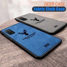 Funda de tela suave para teléfono Samsung Galaxy, cubierta trasera de ciervo para modelos A02S, A12, A42, A11, A21S, A31, A41, A51, A71, M30S, M31S, M51, M21, A01 y M11 2024 - compra barato