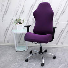 Office Chair Cover Gaming Competition Spandex Chair Cover Elastic Seat Cover for Computer Chair Case Armchair Cover Candy Color 2024 - buy cheap