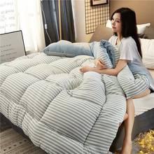 cotton patchwork Quilt Duvet King Queen Twin size Luxury Printed thicke warm Autumn/Winter Blanket Bedding Comforter Filler 2024 - buy cheap