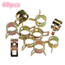 60 Pcs / set 6mm -15mm Spring Clip Fuel Line Hose Water Pipe Air Tube Clamps Fastener Reusable 2024 - buy cheap
