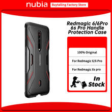 Nubia-funda protectora RedMagic 6 Pro, 100% Original, mango de e-sports para Nubai RedMagic 6s Pro 2024 - compra barato