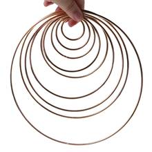 Metal Dream Catcher Dreamcatcher Ring Macrame Craft Hoop DIY Accessory 35-190mm 2024 - buy cheap