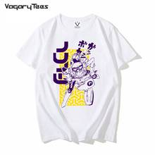 Japanese manga unisex streetwear t-shirt Fooly cooly FLCL funny anime t shirt men new white casual tshirt homme 2024 - buy cheap