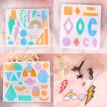 1pcs Resin Mold Handmade Pendants Necklace Earrings Silicone Moulds for DIY Jewelry Making Tools 2024 - buy cheap