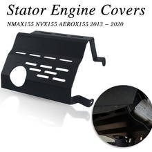 For Yamaha NMAX155 NVX155 AEROX155 2013-2020 2019 2018 2017 2014 Motorcycle Scooter Stator Engine Protection Cover NMAX NVX 155 2024 - buy cheap