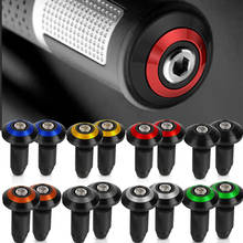 Motorcycle accessories 22MM Handlebar Grips Handle Bar Cap End Plugs For Honda Yamaha Suzuki Aprilia Ducati Benelli BMW 2024 - buy cheap