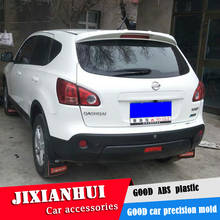 For Qashqai  Spoiler 2008-2013 Nissan Qashqai Spoiler ABS ZSK plastic Material Car Rear Wing Color Rear Spoiler 2024 - buy cheap