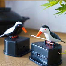 New Cute Hummingbird Toothpick Dispenser Gag Gift Cleaning Teeth High Quality Material Automatic Bird Toothpick Box Hot New 2024 - buy cheap