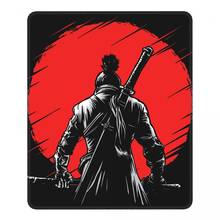 One-armed Wolf Red Sun Funny Mouse Pad Sekiro Shadows Die Twice Samurai Game Desk Mat Pads Rubber Gamer Computer Laptop Pad 2024 - buy cheap