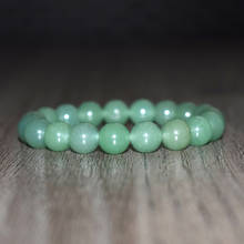 MG1172 Men`s 10mm Green Aventurine Bracelet New Design Gem Stone Beaded Bracelet Heart Chakra Bracelet 2024 - buy cheap