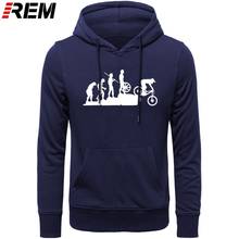 Mountain Biking Downhill Sweatshirts funny Hoodies Men Punk Tops Hipster Cotton Bicycle Casual LONG Sleeve Hoodies, Sweatshirts 2024 - buy cheap