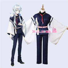 Anime Touken Ranbu Online Hakusan Yoshimitsu Cosplay Costume Halloween Costumes for Adult Full Set 2024 - buy cheap