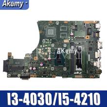 X455LA placa base para For Asus X455L X455LJ X455LN X455LD A455L F455L K455L portátil placa base 4G RAm i3/i5 EDP/LVDS 2024 - compra barato