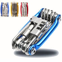 Bike Bicycle Tools Repairing Set 11 In 1 Bike Repair Tool Kit Wrench Screwdriver Chain Carbon steel bicycle Multifunction Tool 2024 - buy cheap