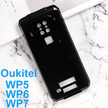 Para oukitel wp7 caso protetor de silicone macio tpu telefone volta caso capa para oukitel wp6 wp5 pára funda vidro protetor coque 2024 - compre barato