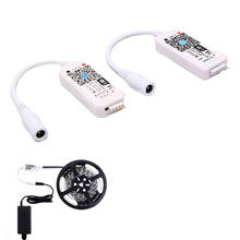 Controlador LED WiFi para tira de luces, controlador de voz inteligente, control remoto RGB/RGBW, 1 unidad 2024 - compra barato