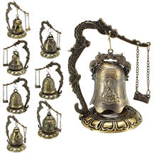 Desktop Buddha Dragon Fengshui Bell Good Luck Bless Tibetan for Desk Asian Decor Chimes Bells Buoy Bells 2024 - buy cheap