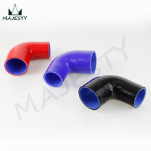 5 pcs 90 Degree Racing Silicone Hose Reducer Elbow Pipe Hose Intercooler Turbo hose 64mm-76mm black/blue/red 2024 - buy cheap