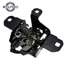 WOLFIGO Front Hood Latch Lock Catch Release Pull Rod Handle For VW Bora Jetta Golf MK4 1J5823593C 1J5 853 593C 1J0823509C 2024 - buy cheap