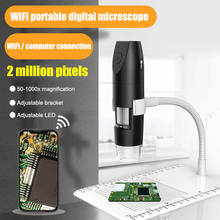 Multifunctional Wireless Digital Microscope 1000X High Definition USB 8 Adjustable LED Electron Micro Scope Camera PUO88 2024 - buy cheap