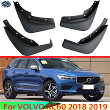 For VOLVO XC60 2018 2019 4PCS Mud Flaps Splash Guards Fender Mudguard Kit Mud Flap Splash Guards Mudguard Car styling 2024 - buy cheap