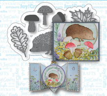 Mmao Crafts Metal Steel Cutting Dies New Hedgehog mushroom Stencil For DIY Scrapbooking Paper/photo Cards Embossing Dies 2024 - buy cheap