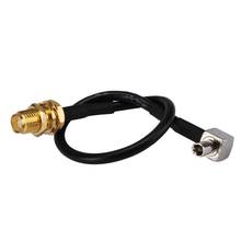 Superbat Pigtail Cable SMA Female Bulkhead to TS-9 Male Right Angle RG174 10cm 2024 - buy cheap