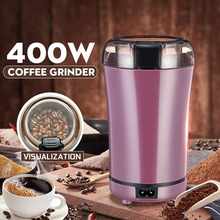 400W Electric Coffee Grinder Espresso Mill Kitchen Salt Pepper Grinder Beans Spices Nuts Seed Coffee Grinding Crocus Machine 2024 - buy cheap