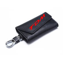 3D cowhide Key key case Holder Chain Collection Keychain for Yamaha TDM 900 Logo Motorcycle Badge Keyring 2024 - buy cheap