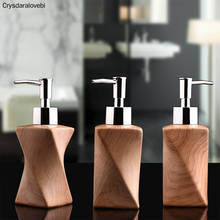 Shampoo Pump Spray Home Ceramics Portable Wood Grain Liquid Soap Dispenser Shower Gel Bottle Kitchen Hotel Soap Dispenser 2024 - buy cheap