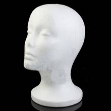 Female Styrofoam Mannequin Manikin Head Model Foam Wig Hair Hat Glasses Display New  Drop ship 2024 - buy cheap