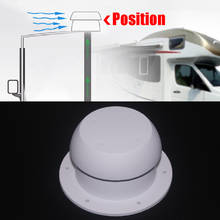 JEAZEA-Tapa de ventilación con forma de cabeza de seta, accesorios para RV, salida de escape redonda montada en la parte superior, tapa de ventilación de refrigeración y calefacción, 1 ud. 2024 - compra barato