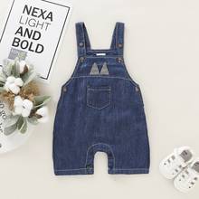 Summer Baby Clothing Boys Girls Jeans Overalls Shorts Toddler Infant Denim Rompers Bebe Pants Clothes 2024 - buy cheap