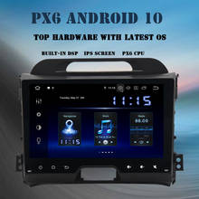Android 9,0 мультимедийный плеер gps Navi для KIA Sportage R 2011 2012 2013 2014 2015 PX6 DSP HDMI 2 din навигация 4 Гб + 64 Гб wifi 2024 - купить недорого