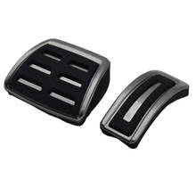 Carro de aço automático acelerador pedais almofadas para vw bora golf 4 mk4 2024 - compre barato