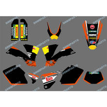 R B логотип (Bull) мотоцикл Exc наклейка графические наборы для KTM Мотоцикл EXC 125/200/250/300/400/450/525 2003 2024 - купить недорого