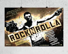 H232 ROCK N ROLLA MOVIE''' Wall Sticker Silk Poster Art Home Decoration Christmas gift 2024 - buy cheap