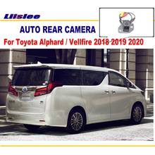 Cámara de visión trasera de marcha atrás para coche, accesorios de cámara de respaldo de estacionamiento para Toyota Alphard/Vellfire, Lexus LM 2018 2019 2020 2024 - compra barato