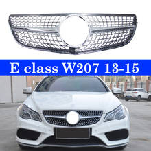 for E Class W207 E Coupe Diamond Front Bumper ABS Grill Grille E200 E300 A207 C207 Facelfit 2013-15 2024 - buy cheap