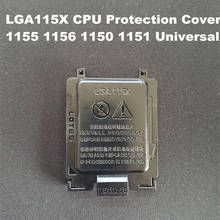 100 unids/lote de carcasa de protección de enchufe de CPU de placa base, cubierta negra de pin de protección de CPU Universal para LGA 1155/1156/1151/1150 2024 - compra barato
