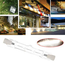 1pc 78mm R7s Halogen Floodlight Bulb Halogen Bulb R7s Bulbs 80W Halogen Lamp Tungsten Filament Double Ended Linear 2024 - buy cheap
