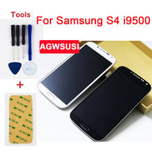 For Samsung Galaxy S4 i9500 i9505 i337 919 720T LCD Display Panel Module + Touch Screen Digitizer Sensor Assembly + Frame 2024 - buy cheap