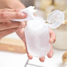 2019 60ml Push Down Empty Pump Dispenser Clear Bottle Makeup Container Press The Bottle High Quality New Arrival Travel Bottles 2024 - buy cheap