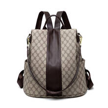 Mochila escolar de grande capacidade, nova moda estilo coreano, para mulheres, anti roubo, mala de viagem, designer 2024 - compre barato